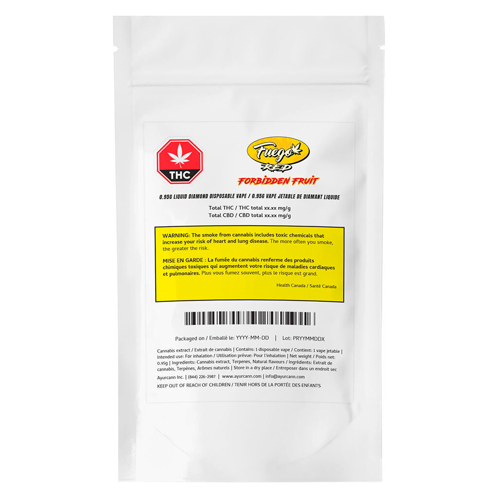 Forbidden Fruit Liquid Diamond Disposable Vape - 