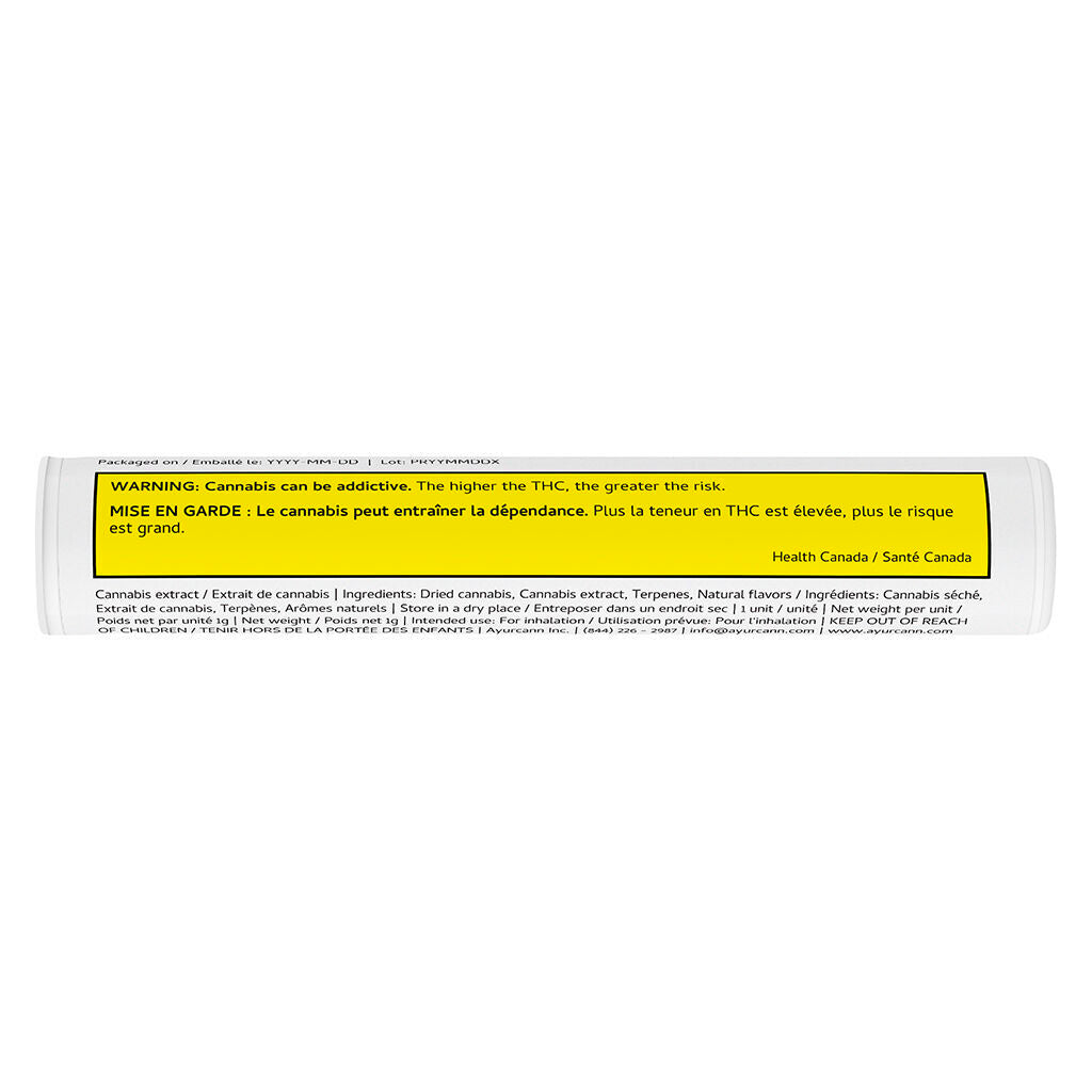 Rainbow Razz Distillate Infused Pre-Roll - 