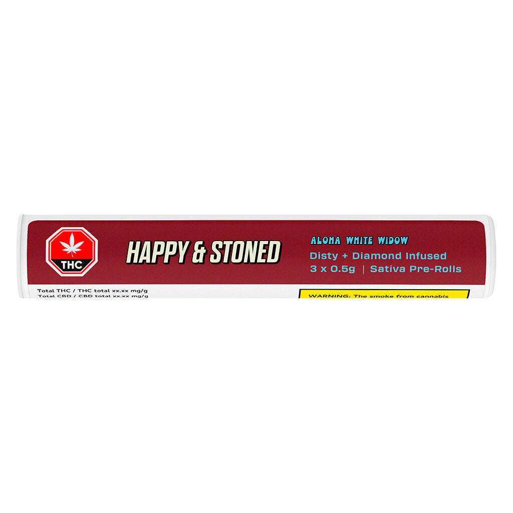 Aloha White Widow Liquid Diamond Infused Pre-Roll - 