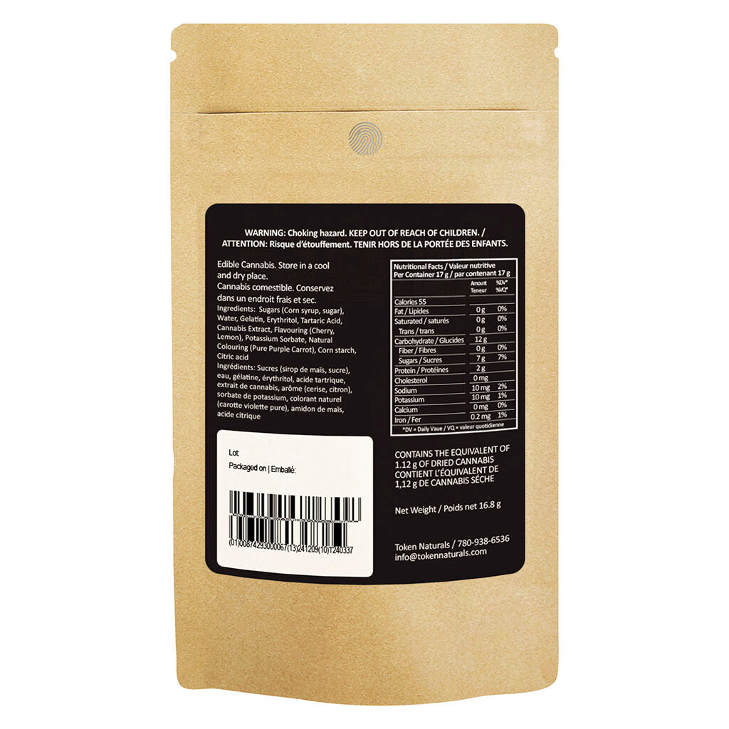 Red: Cherry-Lemonade Hash Rosin THC-CBG Gummies - 