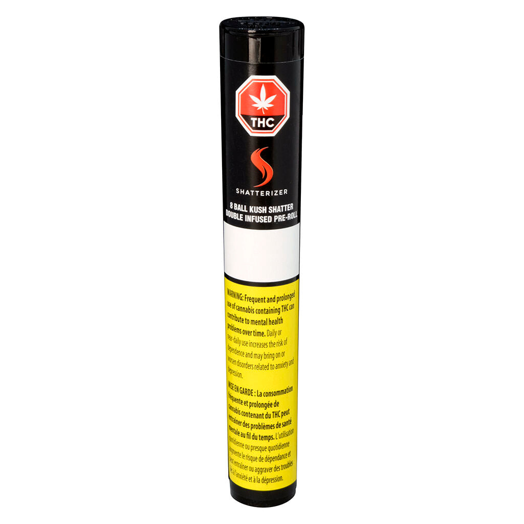 8 Ball Kush Shatter Double Infused Pre-Roll - 