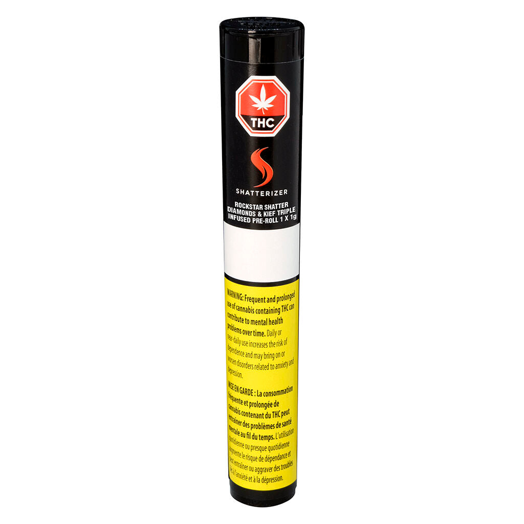 Rockstar Shatter Diamonds & Kief Triple Infused Pre-Roll - 