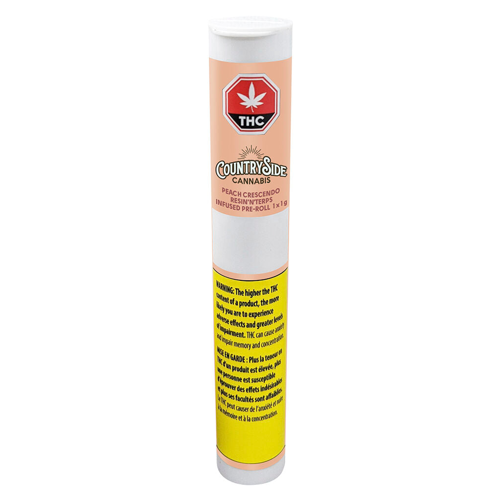 Peach Crescendo Resin'N'Terps Infused Pre-Roll - 