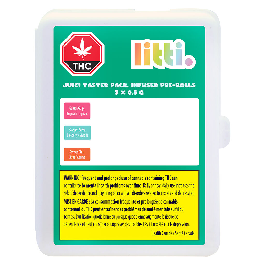 JUICI TASTER PACK. Infused Pre-Roll - 