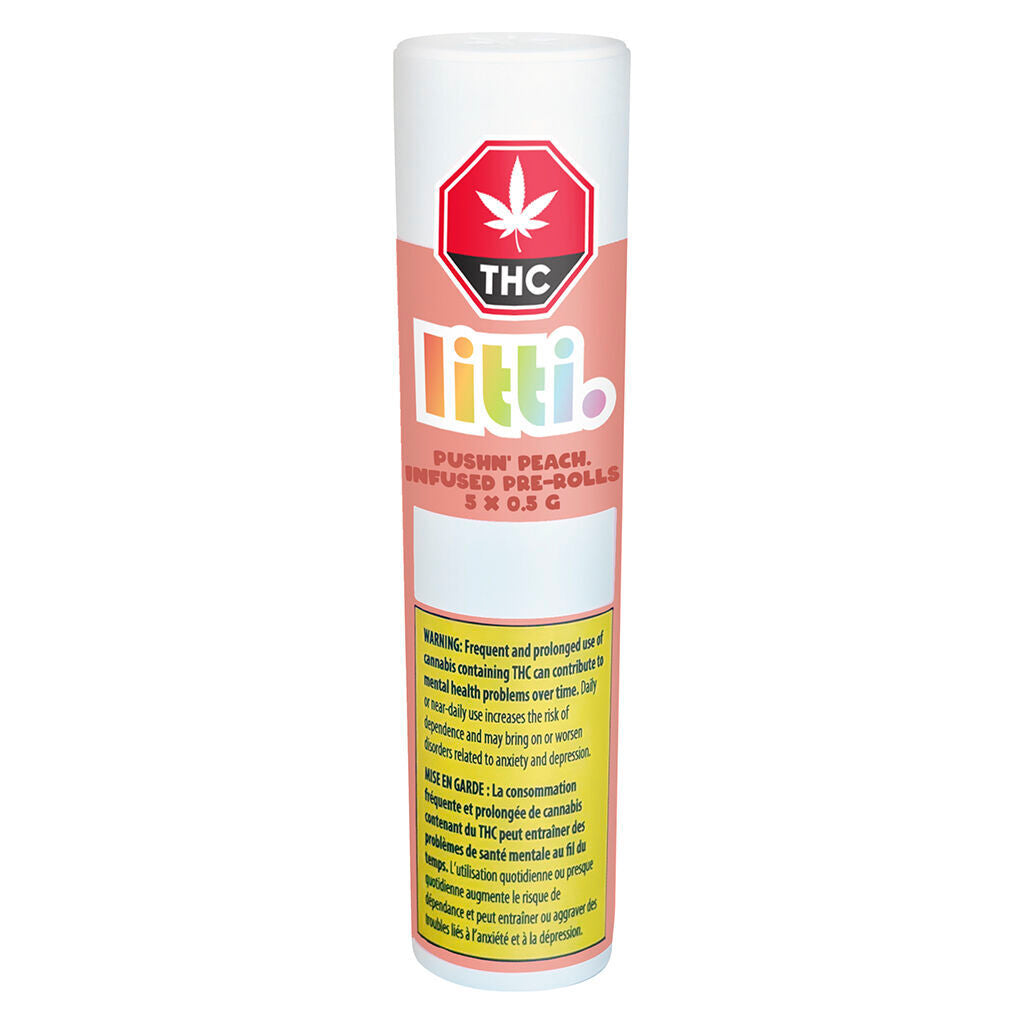 Pushn' Peach Infused Pre-Roll - 