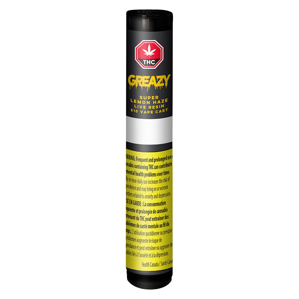 Cartouche à filetage 510 de résine vivante Super Lemon Haze