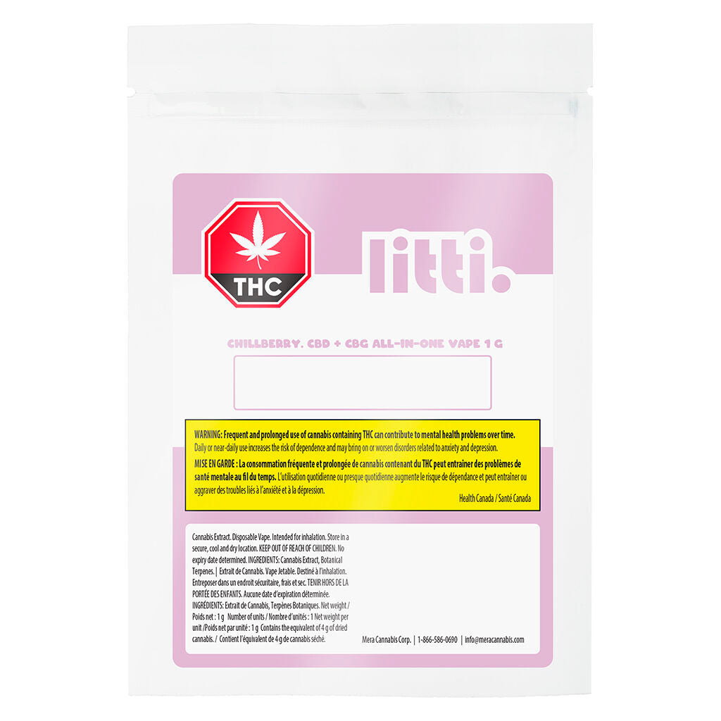 Chillberry CBD + CBG All-In-One - 