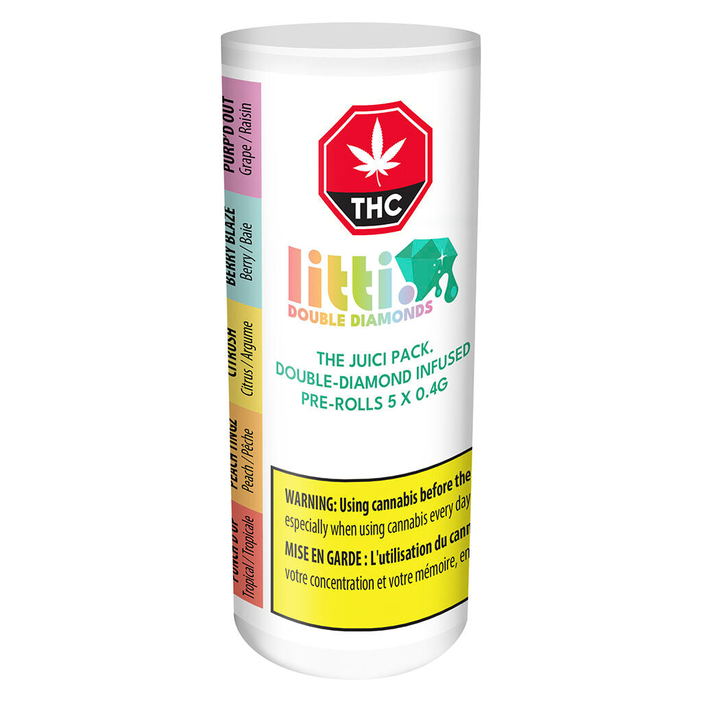 The Juici Pack Double Diamond Infused Pre-Roll - 