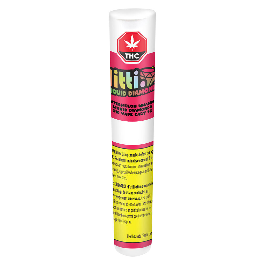 Watermelon Whammy Liquid Diamonds 510 Vape Cart - 