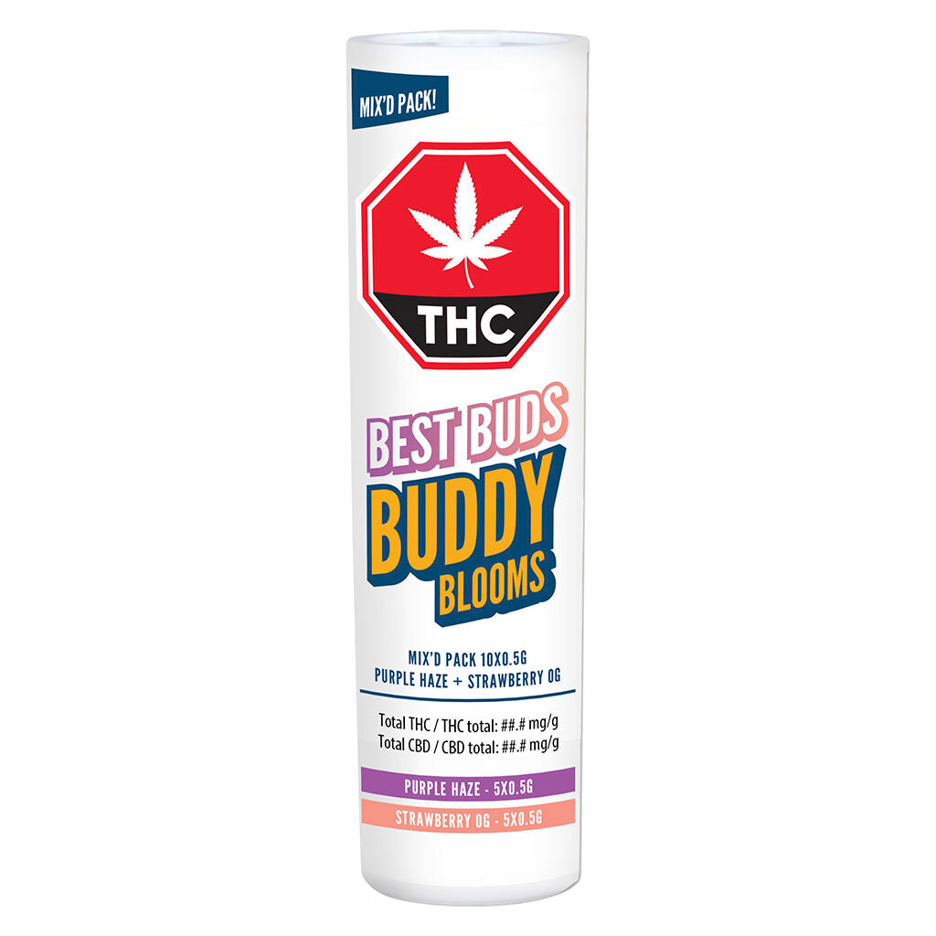 Purple Haze & Strawberry OG Best Buds Mix'd Pre-Roll - 