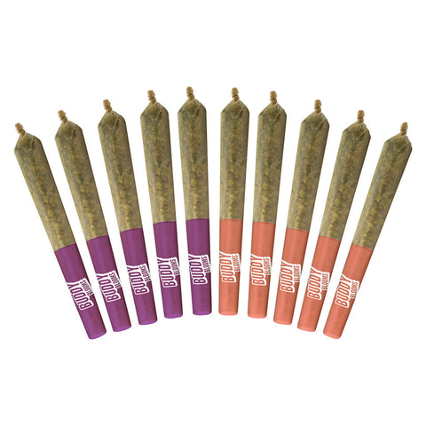 Photo Préroulé Purple Haze & Strawberry OG Best Buds Mix’d