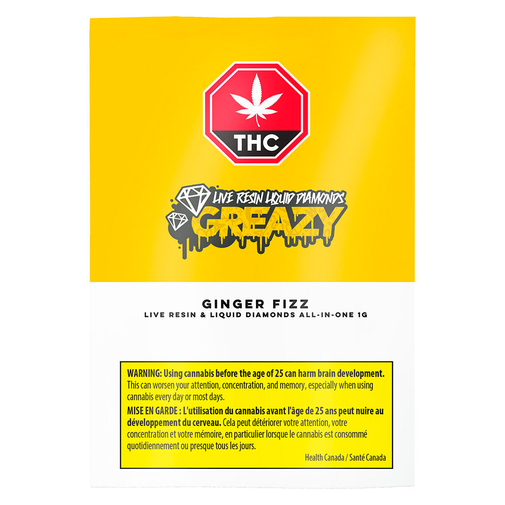 Ginger Fizz Live Resin & Liquid Diamonds All-in-One - 