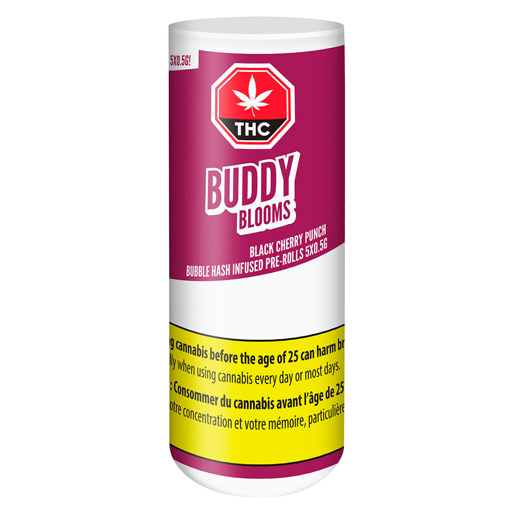 Black Cherry Punch Bubble Hash Infused Pre-Roll - 