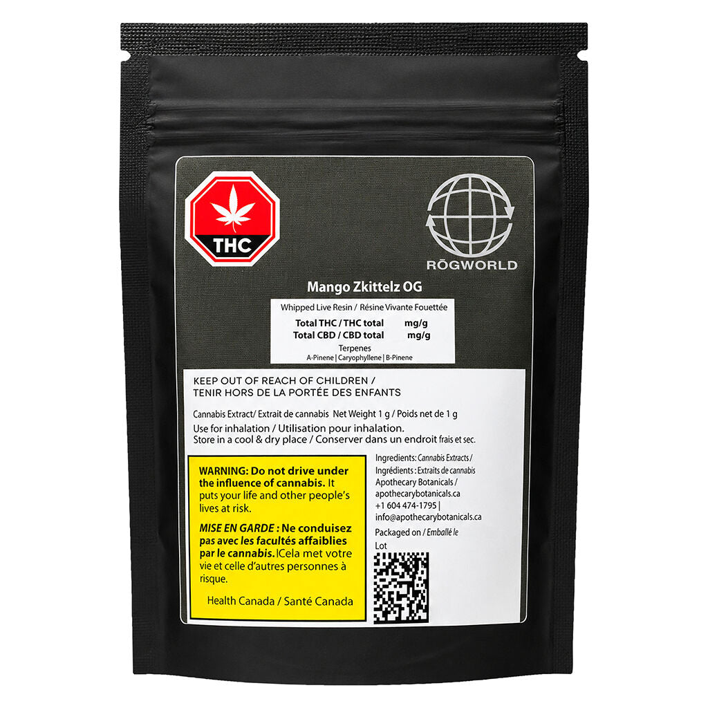 Mango Zkittlez OG Whipped Live Resin