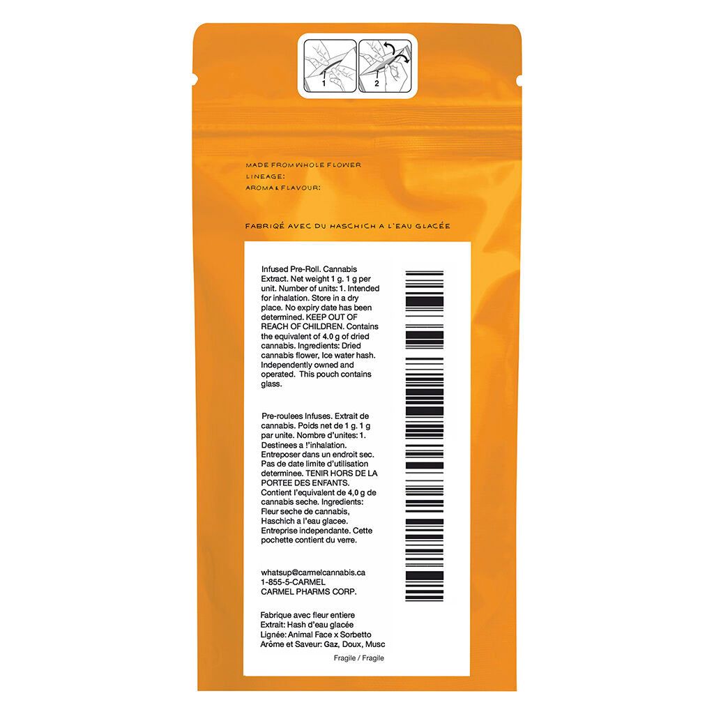 Animal Face Ceramic Tip Infused Pre-roll - 