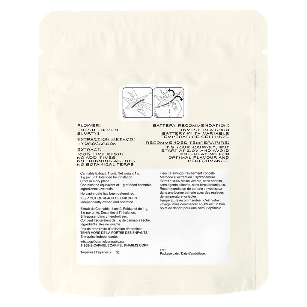 Slurty3 Pure Live Resin 510 Thread Cartridge - 