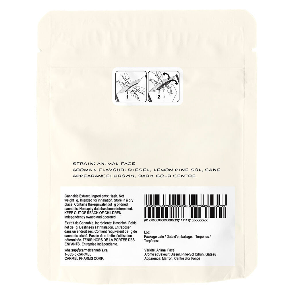 Animal Face Temple Ball - 