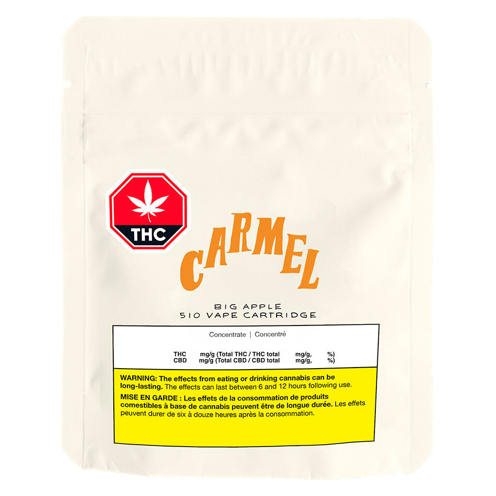 Big Apple Pure Live Resin 510 Thread Cartridge - 