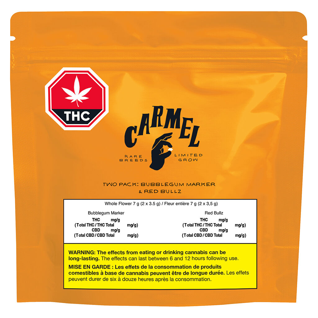 Two Pack: Bubblegum Marker & Red Bullz - 