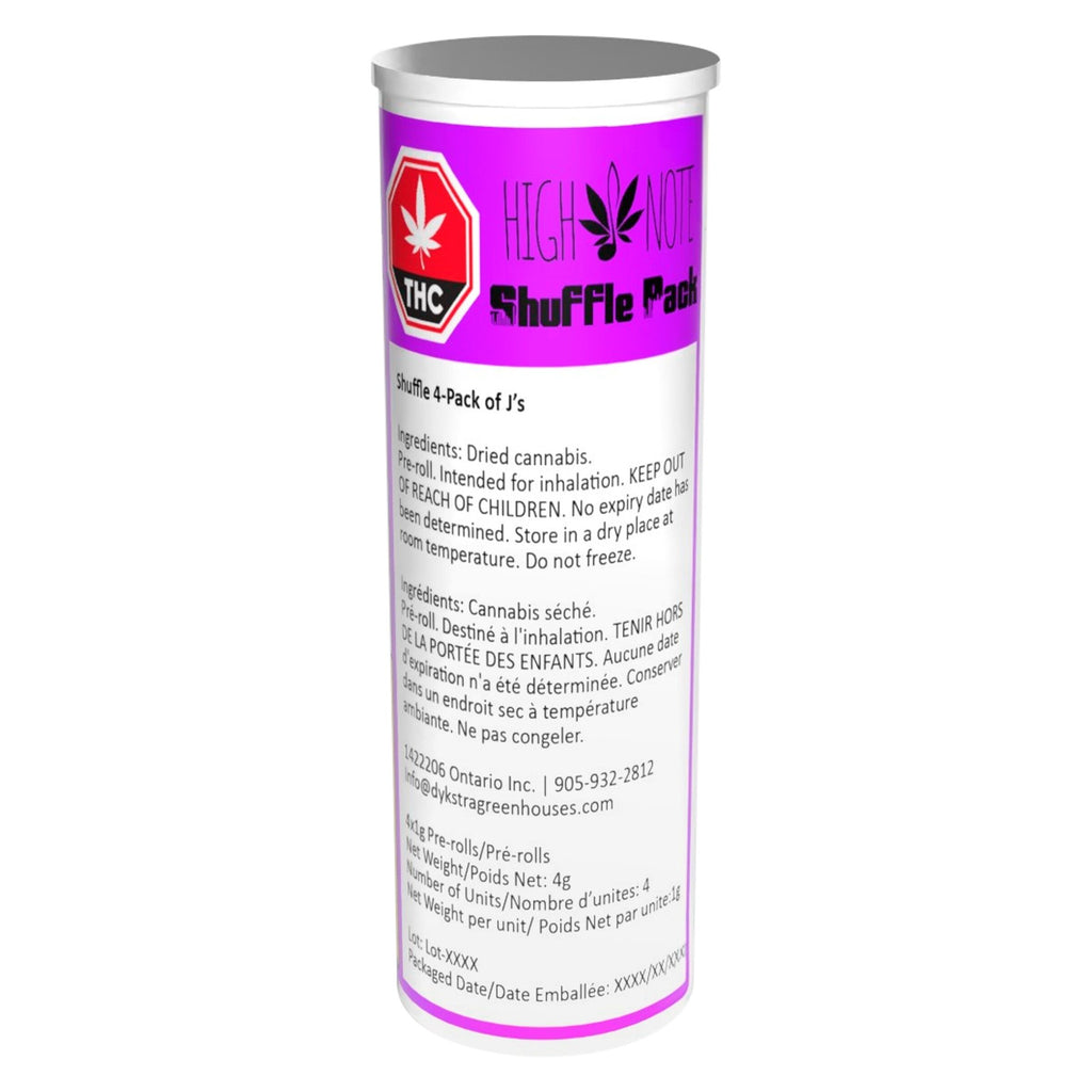 Shuffle 4-Pack of J's - 