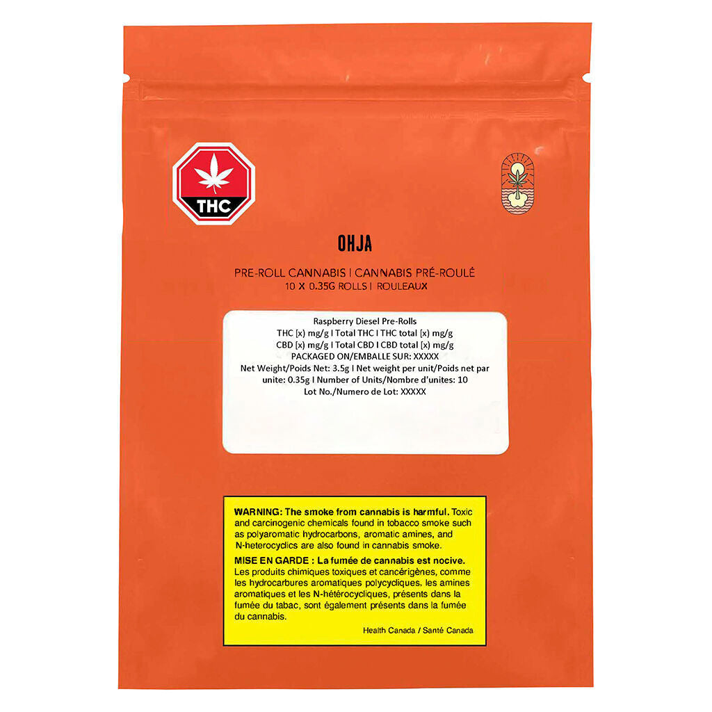 Raspberry Diesel Pre-roll - 