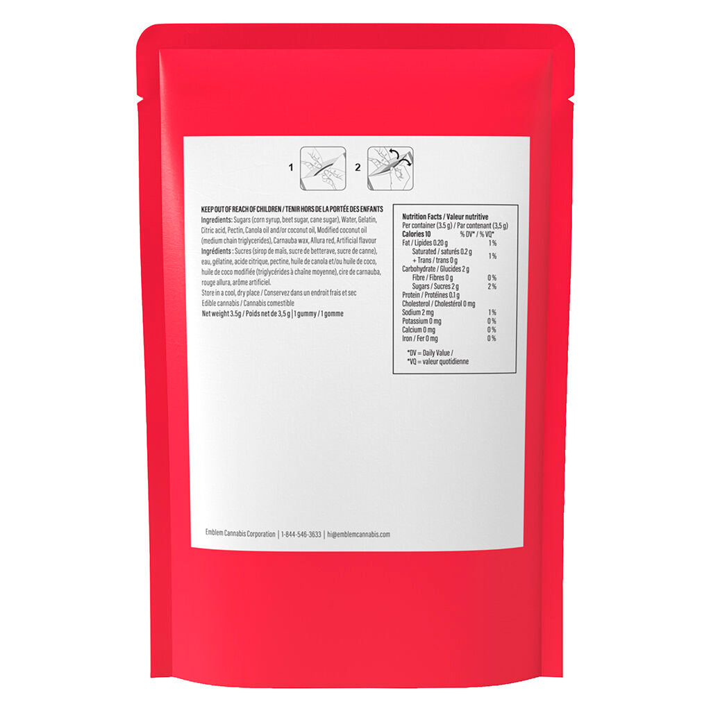 Strawberry Hybrid Gummy - 