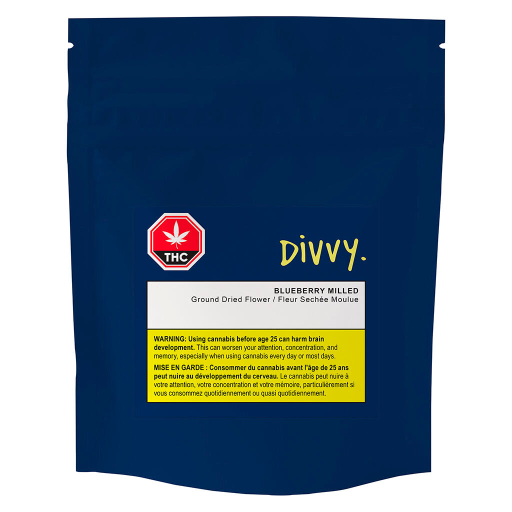 Blueberry Milled Flower - 