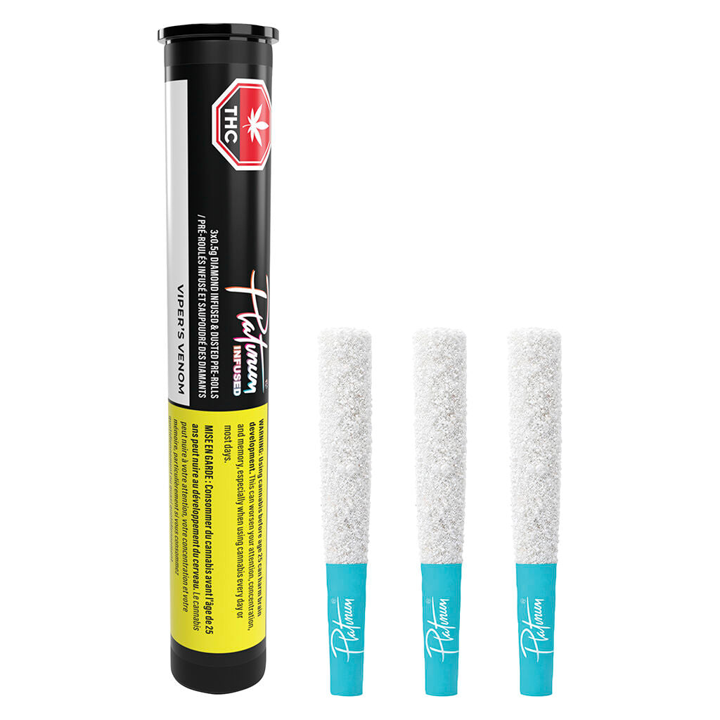 Viper's Venom 50+ Diamond Infused & Dusted Pre-Roll - 