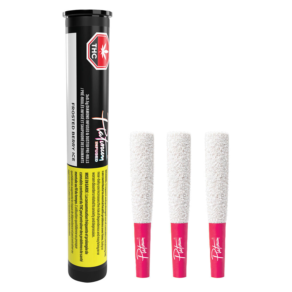 Frosted Berry Ice Diamond Infused & Dusted Pre-Roll - 