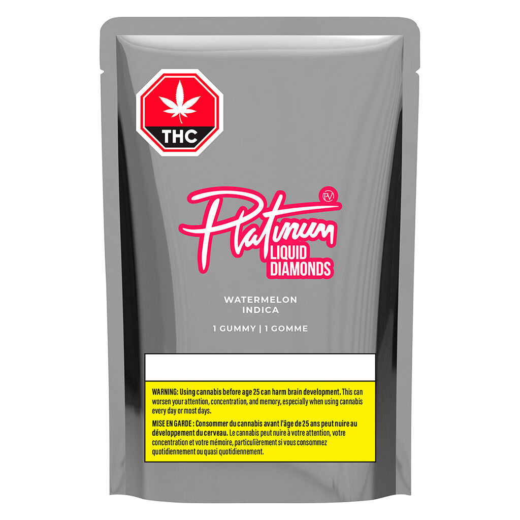 Watermelon Indica Liquid Diamond Gummy - 