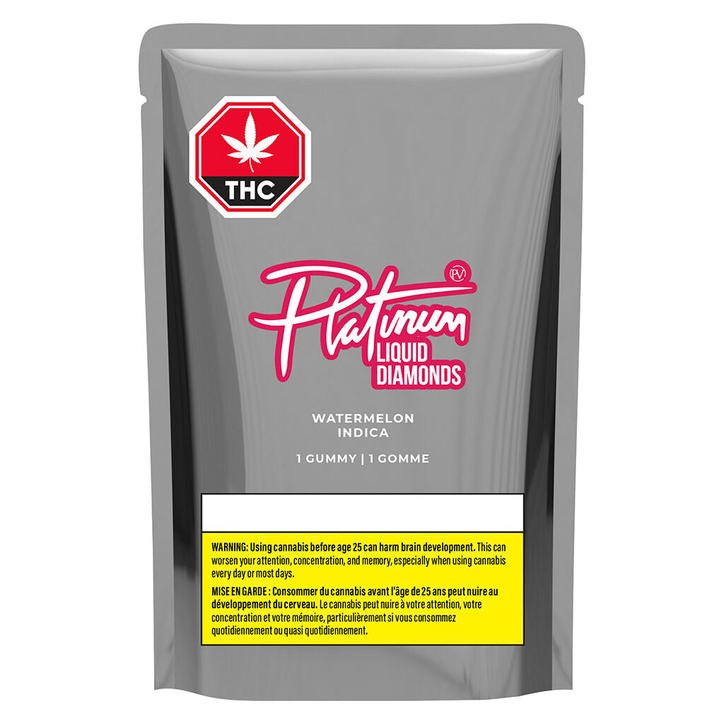 Watermelon Indica Liquid Diamond Gummy