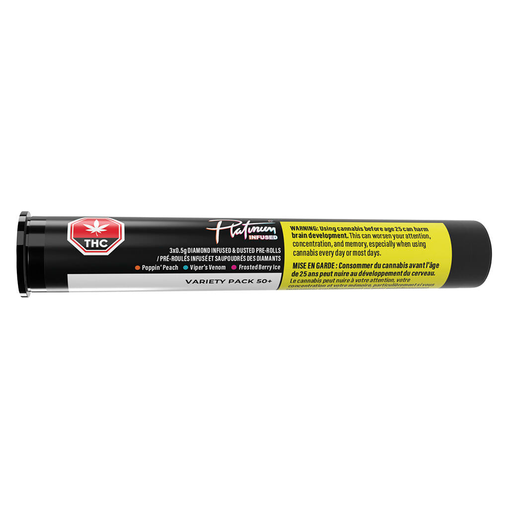 Variety Pack 50+ Diamond Infused & Dusted Pre-Roll - 