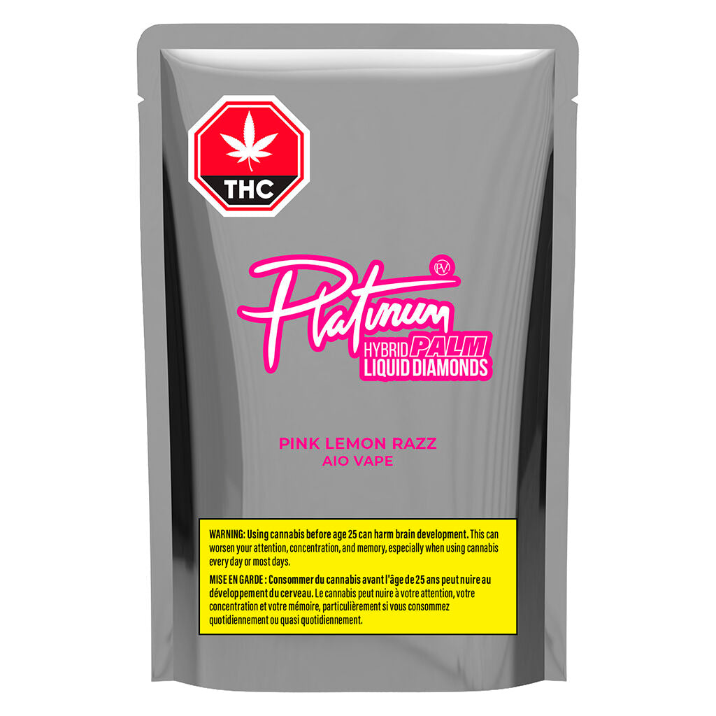 Pink Lemon Razz Liquid Diamond AIO Vape - 
