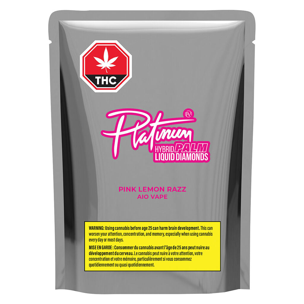 Pink Lemon Razz Liquid Diamond AIO Vape - 