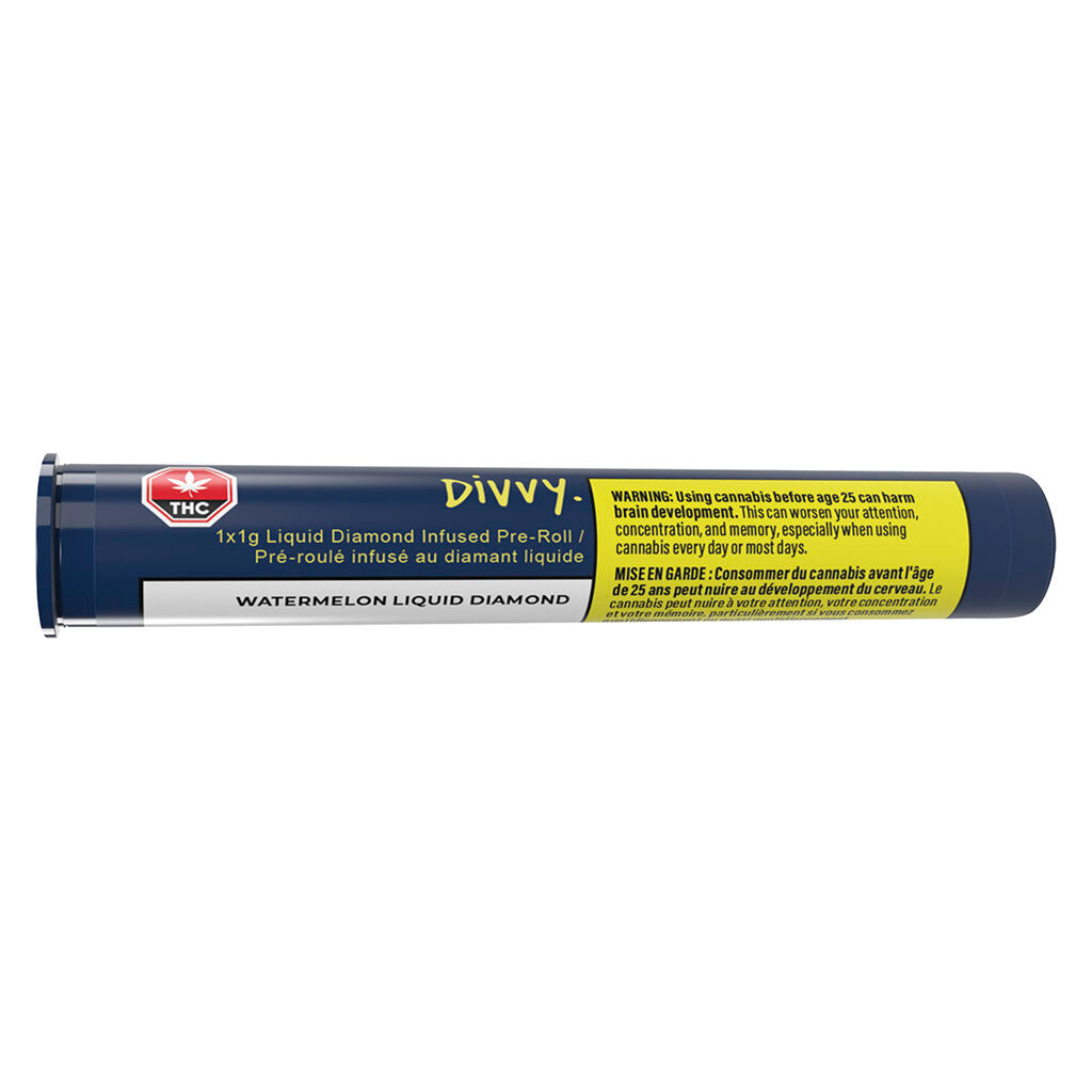 Watermelon Liquid Diamond Infused Pre-Roll - 