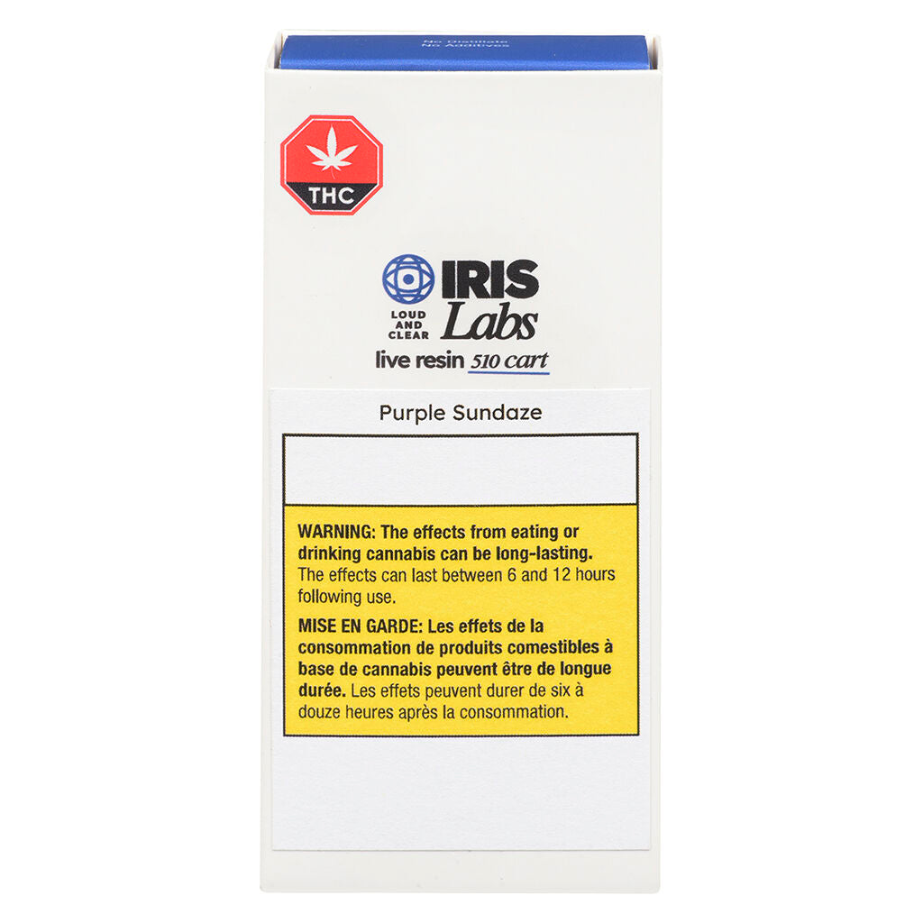 Purple Sundaze Live Resin 510 Thread Cartridge - 