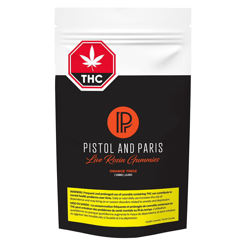 Orange Tingz Live Rosin Gummies - 