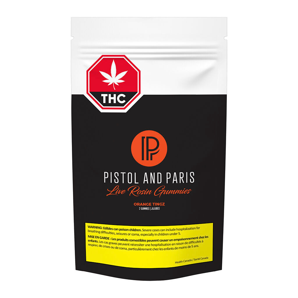 Orange Tingz Live Rosin Gummies - 
