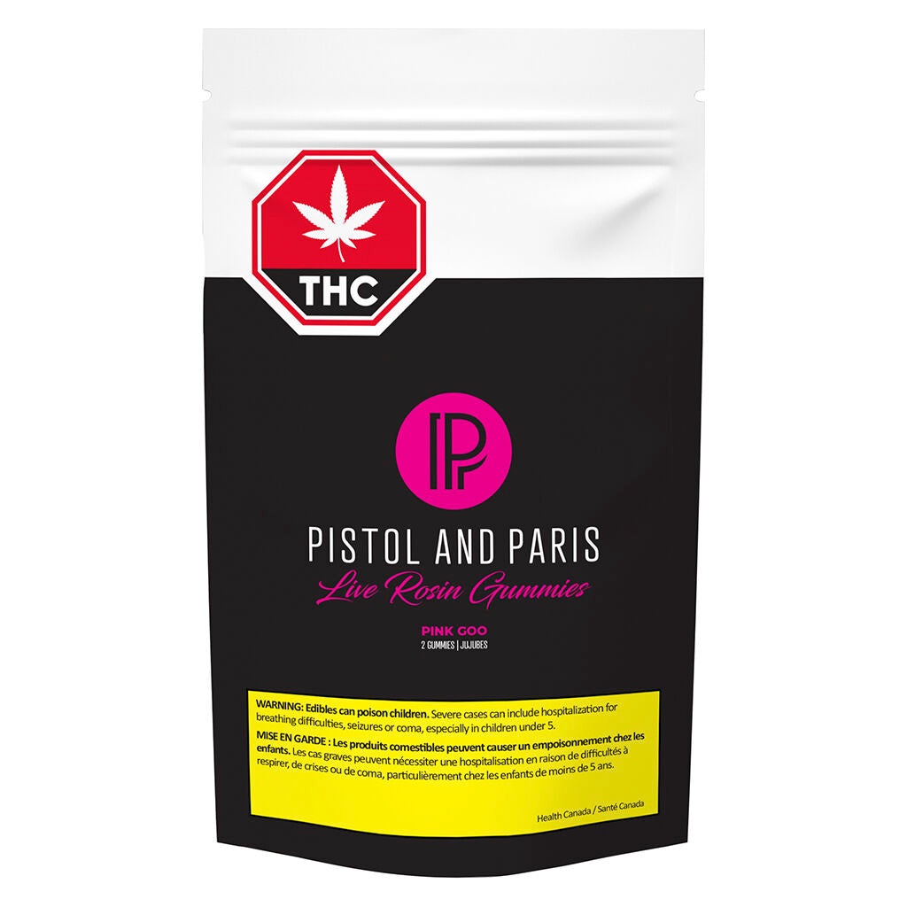 Pink Goo Live Rosin Gummies - 