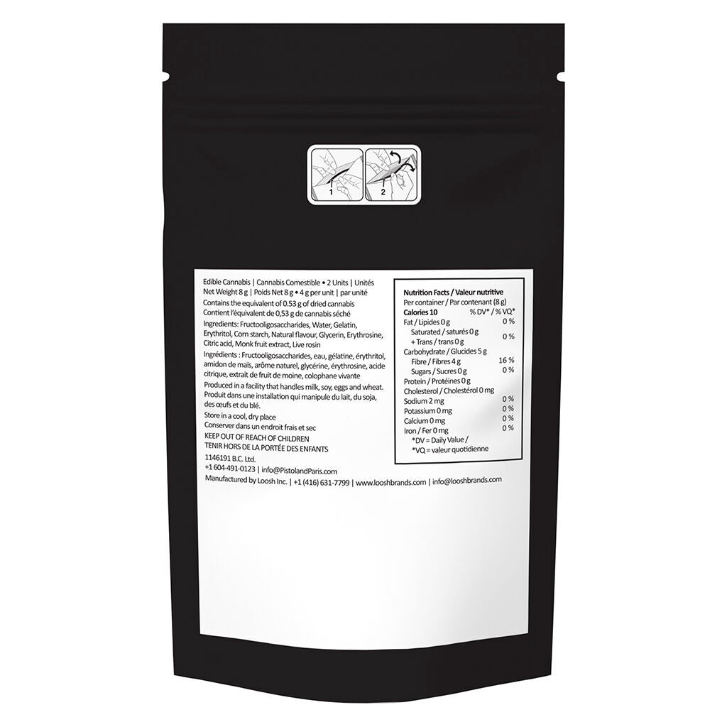 Pink Goo Live Rosin Gummies - 