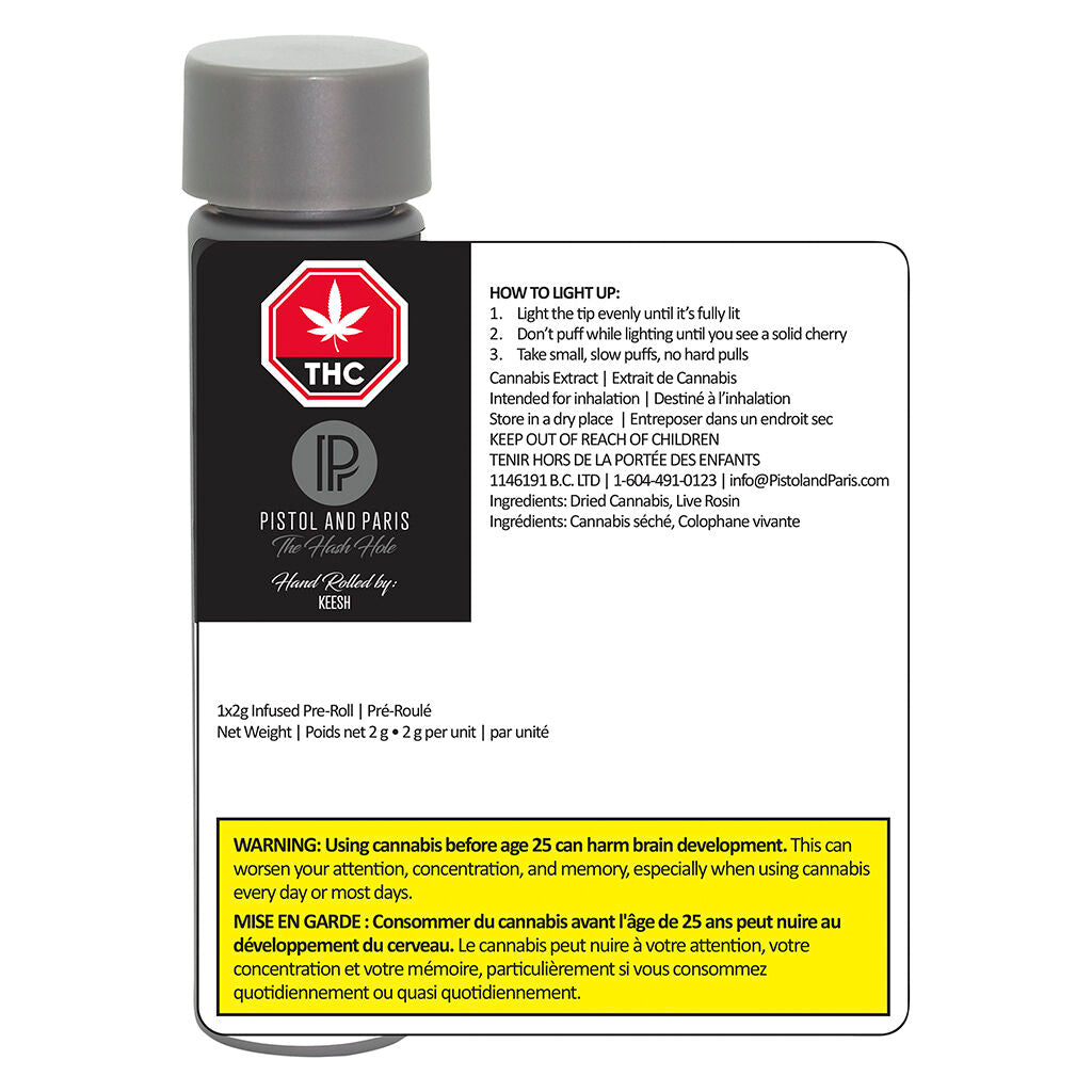 Hash Hole Infused Pre-Roll - 