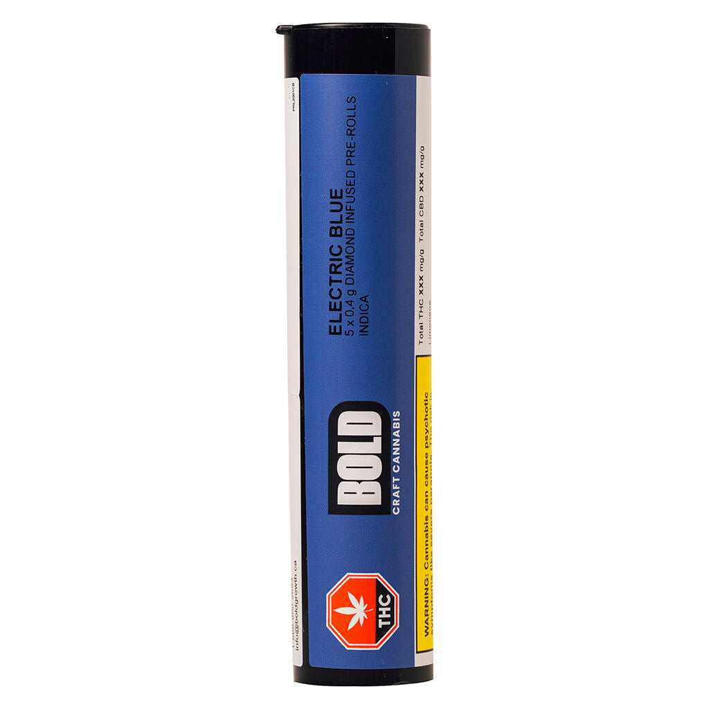 keef vapes blue diamond Electric Blue Diamond Infused Pre-Roll