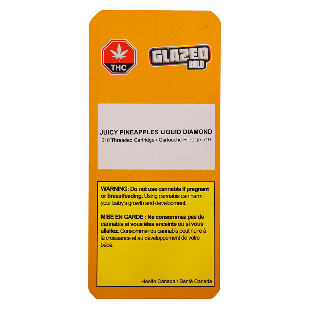 Juicy Pineapples 97+ Liquid Diamond 510 Thread Cartridge