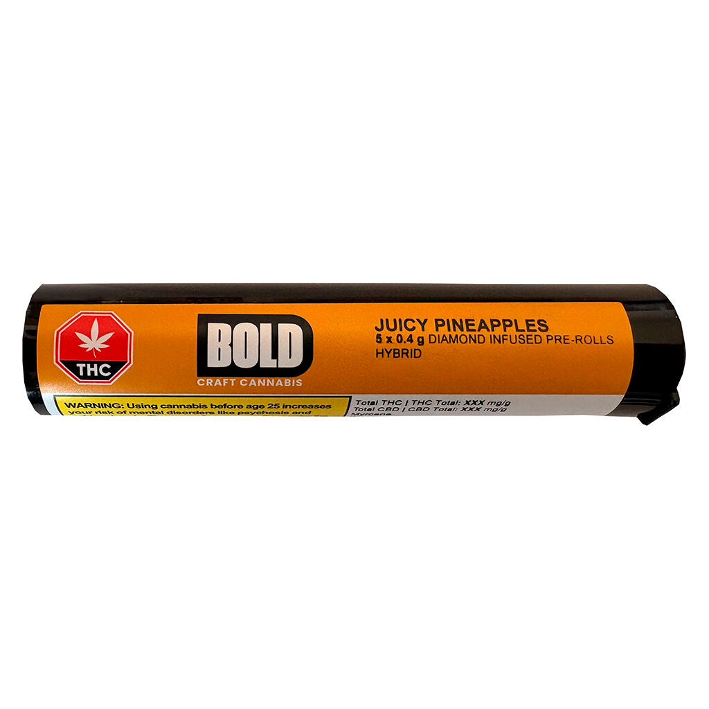Juicy Pineapples Diamond Infused Pre-Roll - 