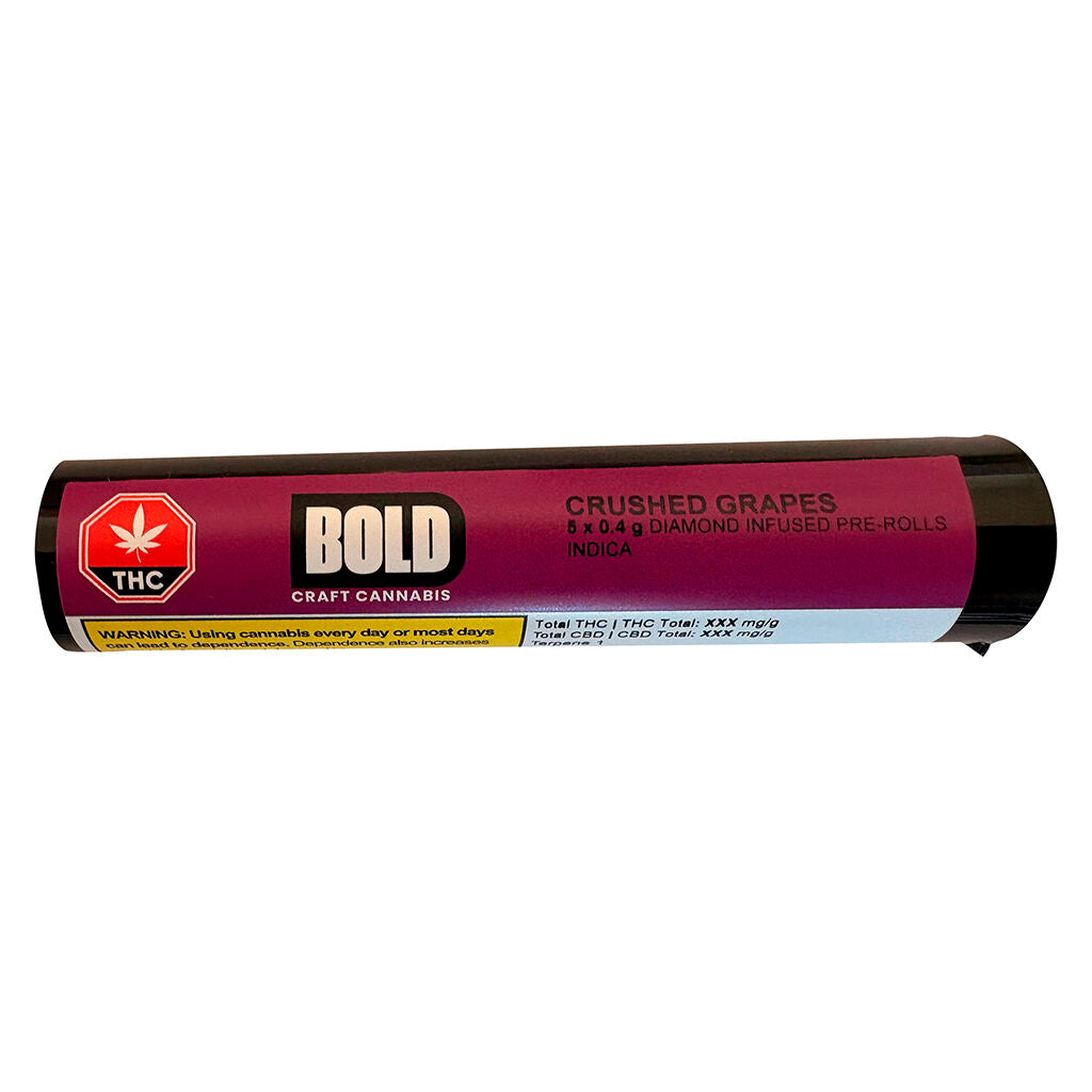 Crushed Grapes Diamond Infused Pre-Roll - 