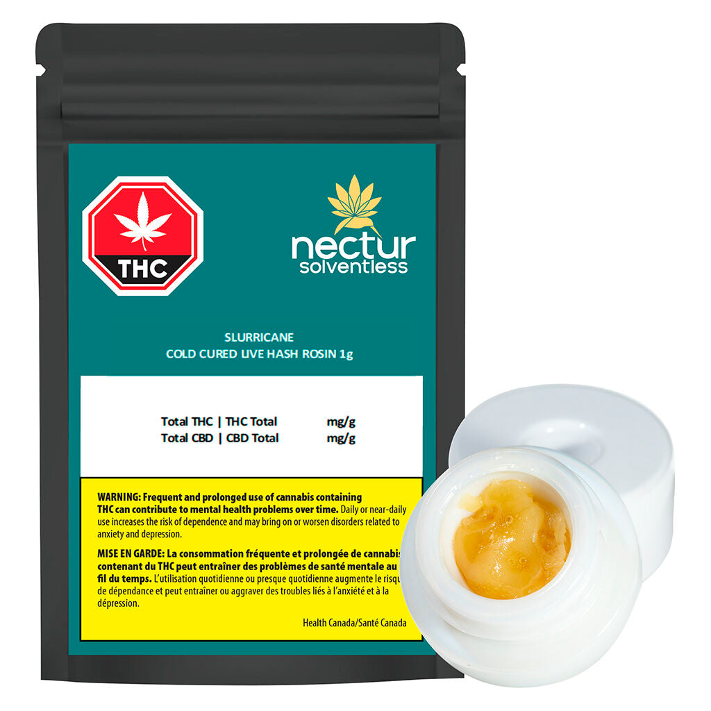 Slurricane Cold Cured Live Hash Rosin - 