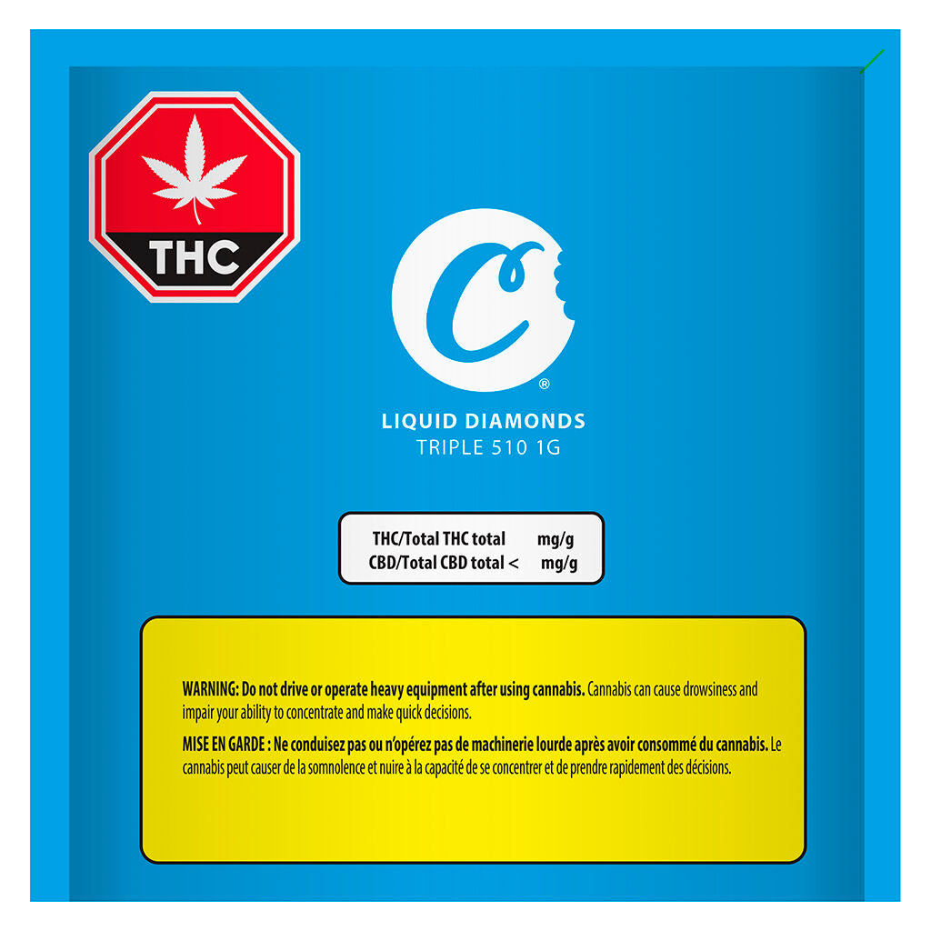 Liquid Diamonds Triple 510 Thread Cartridge - 