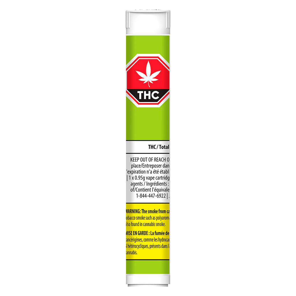 High Potency 95+ 510 Cartridge Lime-Up