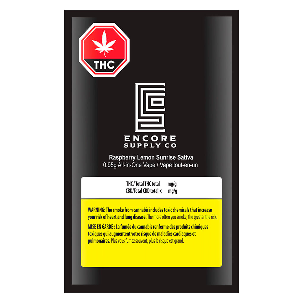 Raspberry Lemon Sunrise All In One - 