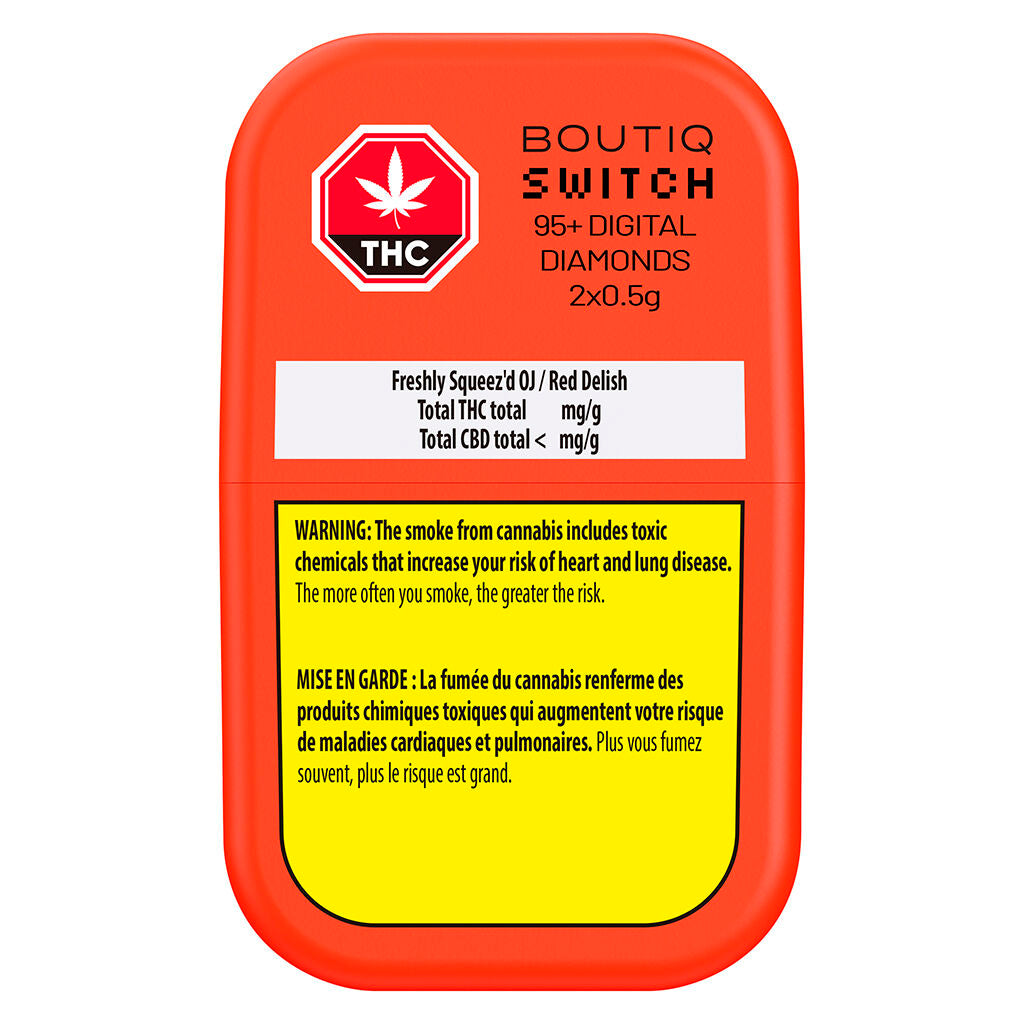 Switch 95+ Digital Diamonds Freshly Squeez'd OJ / Red Delish - 